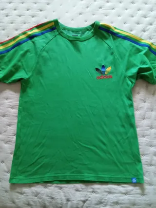 Camiseta Adidas Talla S Verde