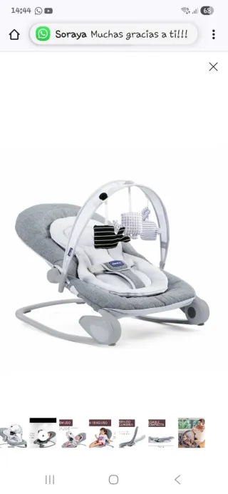 Hamaca bebé Chicco Polly