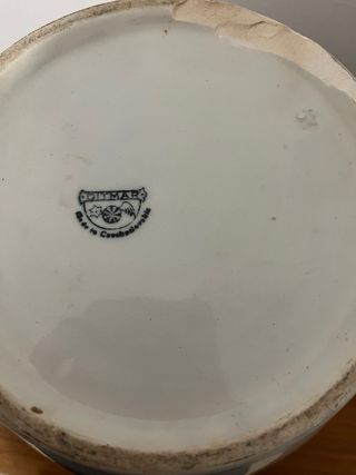 Vaso Ceramica Bianco con Manici