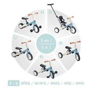 Triciclo Evolutivo Olmitos Gyro 5 en 1
