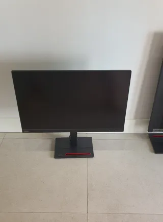 2x Lenovo ThinkVision Monitor - 27" inch pantallas