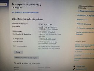 HP Compaq Elite Ordenador + Monitor
