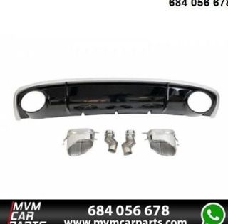 Difusor Trasero Audi A4 B8 4P / Avant 12-15 Look R