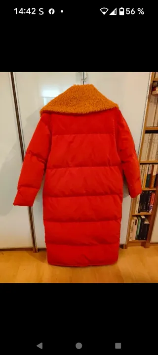 Abrigo-chaleco largo Bimba y Lola Talla S.