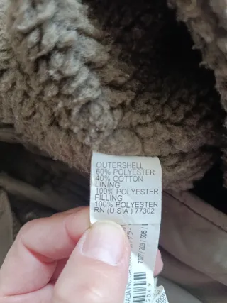 Abrigo verde militar con capucha Trafaluc