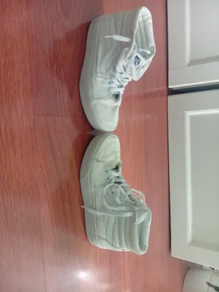 Vans Sk8 Hi Blancas Talla 37