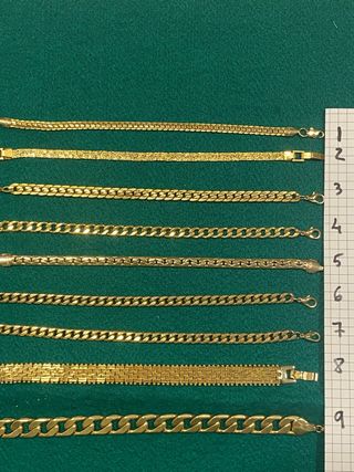 Pulseras Doradas Nuevas