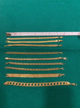 Pulseras Doradas Nuevas