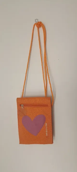 Bolsito Agatha Ruiz de la Prada Naranja Corazón