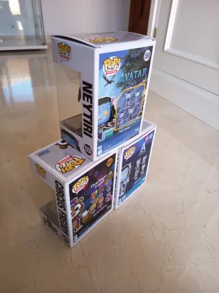 Lote Funko Pop Avatar + FNAF