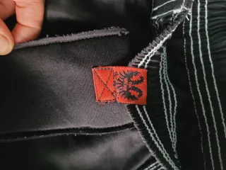 Pantalón MMA Tuf Wear Negro/Blanco