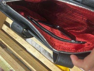 Borsa Love Moschino nera con cuore rosso