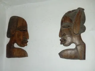 Máscaras africanas antiguas