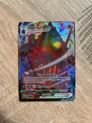 Carta Pokémon Coalossal VMAX Gigamax 099/185