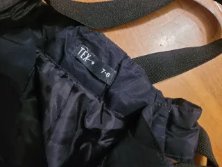 Pantalón de nieve infantil con tirantes