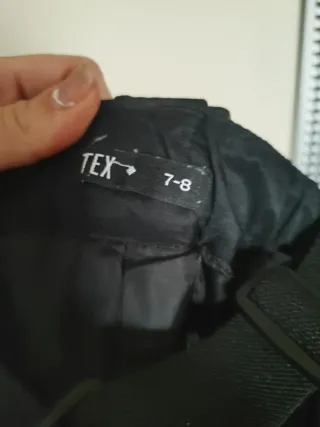 Pantalón de nieve infantil con tirantes