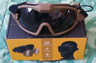 Gafas Tácticas Airsoft Antivaho con ventilador