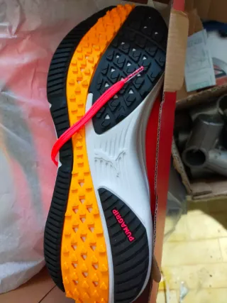 Scarpe Puma originali rosa e nere