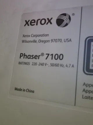 Impresora láser Phaser 7100 Xerox