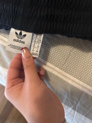 Pantaloni cargo Adidas neri