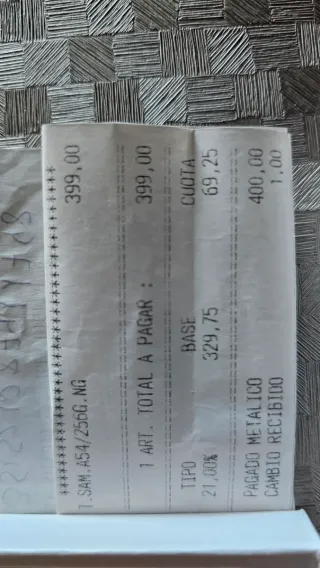 Samsung Galaxy A54 5G 256GB Gris