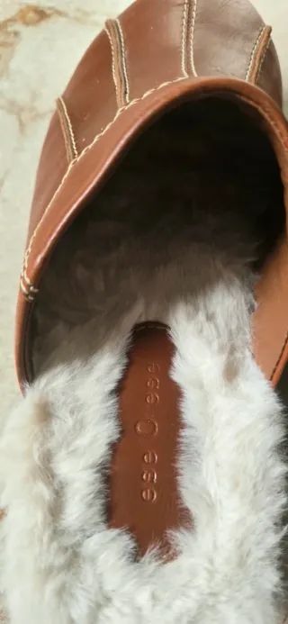 Zuecos Eseoese Marrones Talla 39. Nuevos. A estren