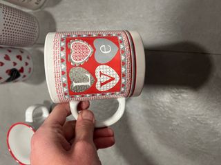 Lote de 6 tazas de cerámica