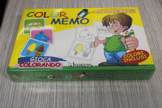 Gioco da tavolo Color Memo Modiano