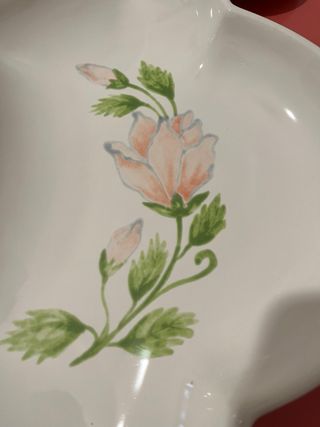 Antipastiera e piattini in ceramica