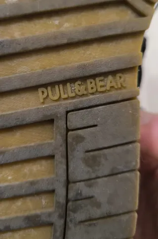 Scarpe Pull&Bear Nere/Verde Oliva Tg 42