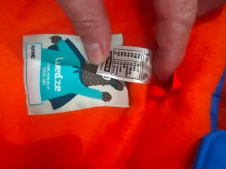 Mono de nieve azul 12 meses