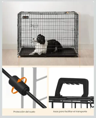 Jaula para perro grande PPD42H