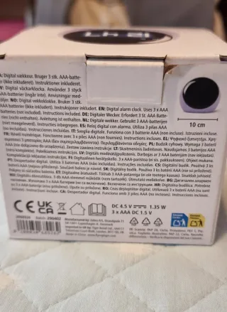 Sveglia Digitale Lavanda