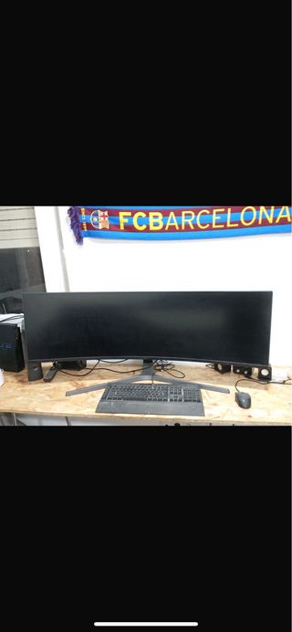 Monitor Samsung CHG90 Gamer UltraWide. 49 Pulgadas