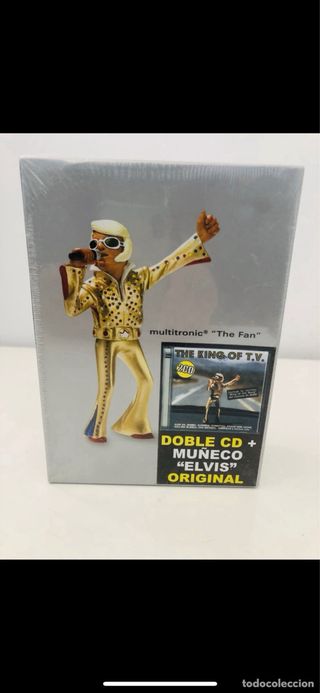 Elvis King Of TV Doble CD + Muñeco Original