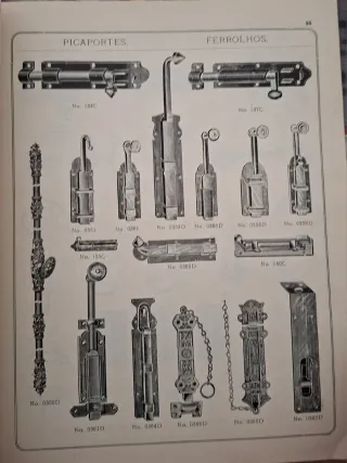 Antiguo Catálogo de Ferretería Ilustrado.