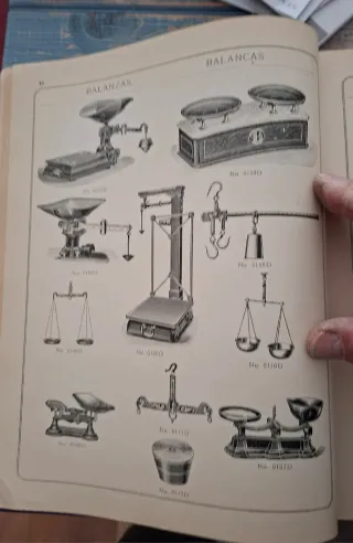 Antiguo Catálogo de Ferretería Ilustrado.