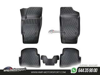 ALFOMBRILLAS DE GOMA RIZLINE PARA SEAT IBIZA 6L 2002-2008
