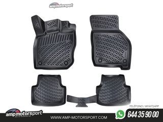 ALFOMBRILLAS DE GOMA RIZLINE PARA SKODA OCTAVIA 2020--