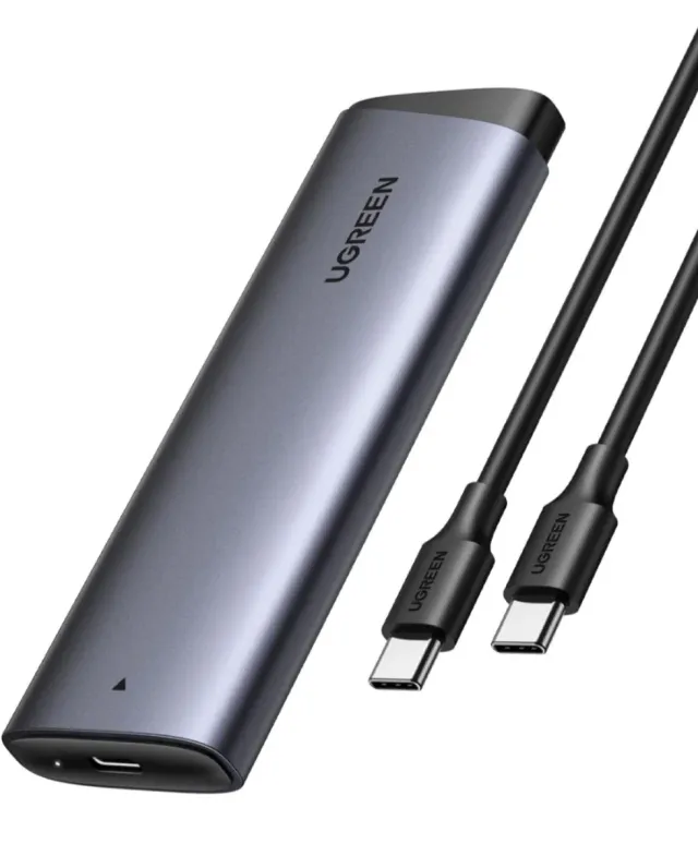 Carcasa SSD NVMe UGREEN Aluminio 10Gbps