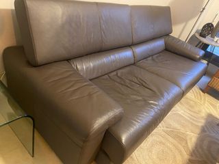 Sofá de piel extraíble