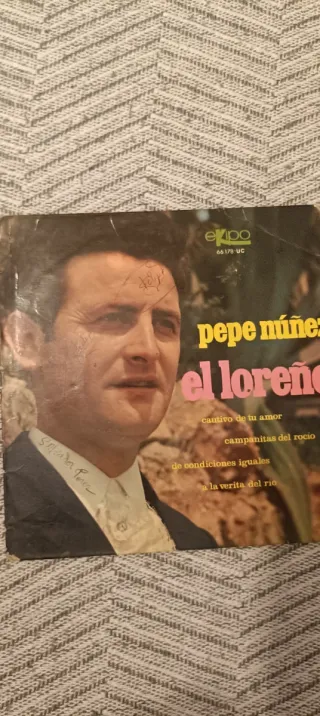 Vinilo Pepe Núñez El Loreño
