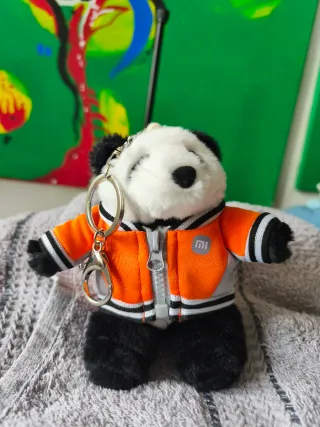 Llavero Oso Panda Xiaomi Naranja