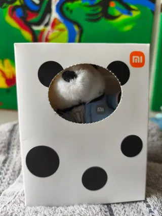 Llavero Oso Panda Xiaomi Naranja