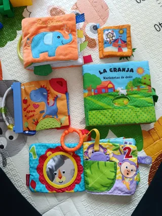 Libros de tela para bebés