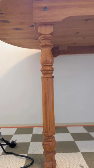 Mesa comedor madera pino maciza