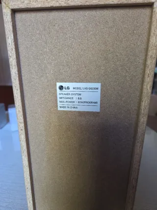 Altavoces LG Gris/Plata