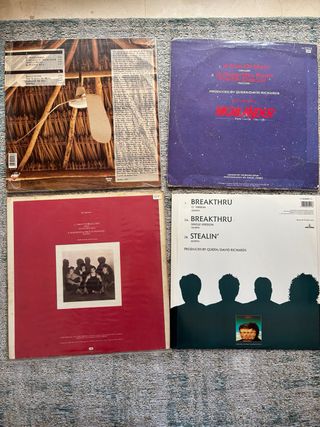 Vinilos Queen y Radio Futura