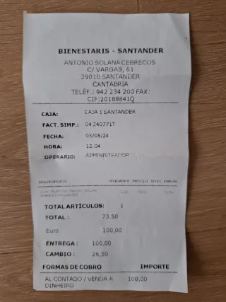 Teléfono Inalámbrico Doro PhoneEasy 110