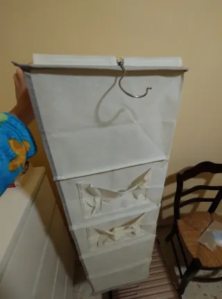 Organizador Colgante 5 Estantes con Percha